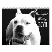 Beau calendrier de chien de Bullys 2011 (Protection)