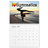 BEAU CALENDRIER DE GYMNASTICS INSPIRANT (Feb 2027)