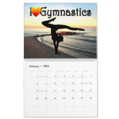 BEAU CALENDRIER DE GYMNASTICS INSPIRANT (Feb 2026)