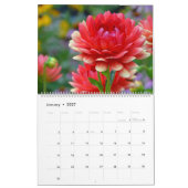 Beau calendrier de jardin (Jan 2027)