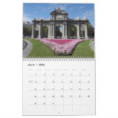 Beau calendrier de Madrid (Mar 2026)