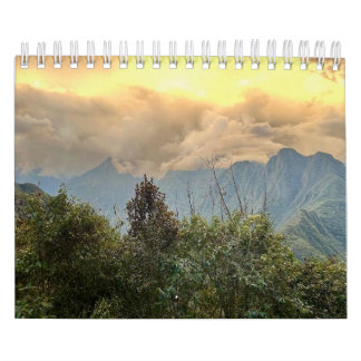 Beau calendrier de paysages