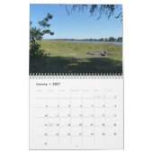 BEAU calendrier de taille moyenne du BOTSWANA (Jan 2027)
