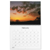 Beau calendrier de toile de la nature (Feb 2027)