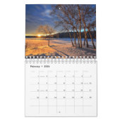 Beau calendrier des couchers de soleil (Feb 2026)