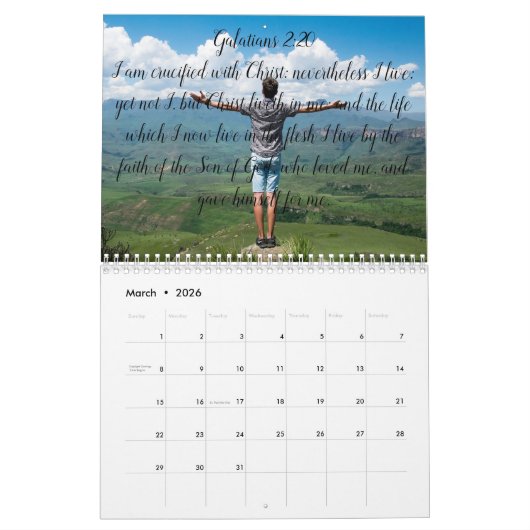 Beau calendrier des écritures d'aventure (Mar 2026)