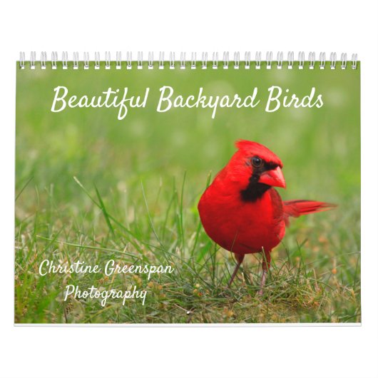 Beau calendrier des oiseaux Jardins (Protection)