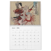 Beau calendrier d'impression du Japonais 2012 (Mar 2026)