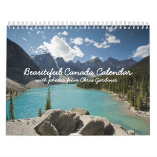 Beau calendrier du Canada
