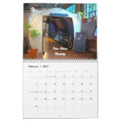 Beau calendrier du mur de Boston (Feb 2027)