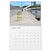 Beau calendrier du mur Helsinki Finlande (Feb 2027)