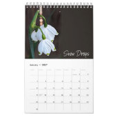Beau Calendrier Fleur (Jan 2027)