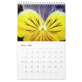 Beau Calendrier Fleur (Mar 2027)