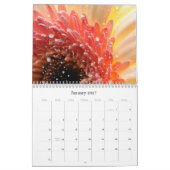 Beau calendrier floral (Jan 2027)