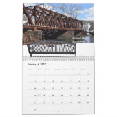 Beau calendrier mural de ponts (Jan 2027)