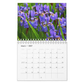 Beau calendrier photographique Iris (Mar 2027)