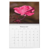 Beau calendrier Rose (Feb 2027)