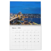 Beau calendrier Sydney de photo et montagnes (Feb 2026)