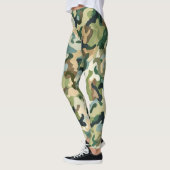 Beau camouflage Art Leggings (Gauche)