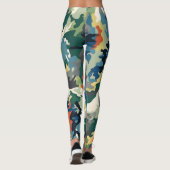Beau camouflage Art Leggings (Dos)