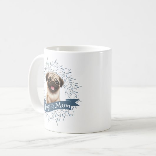 Beau Carlin chiot café Mug (Devant gauche)