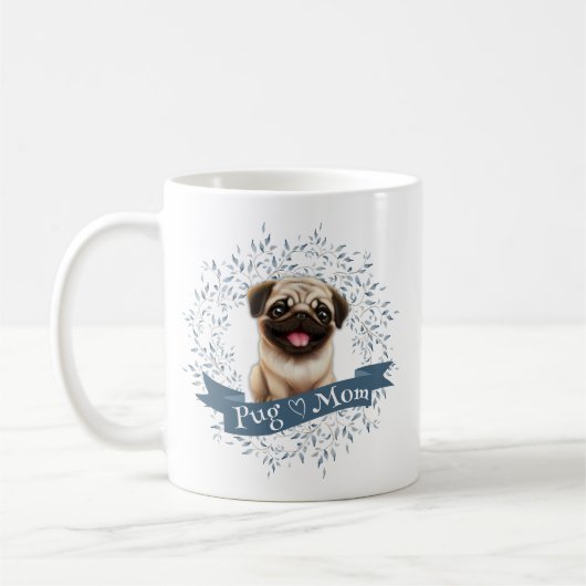 Beau Carlin chiot café Mug (Gauche)