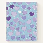 Beau Carnet de Journal Heart (Dos)