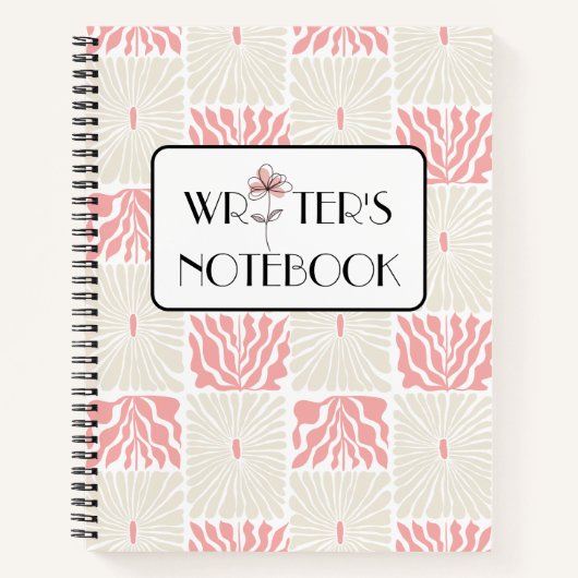 Beau Carnet de l'écrivain (Devant)