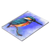 Beau Carnet d'oiseaux Kingfisher (Côté gauche)