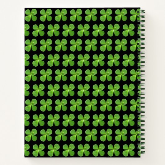 Beau Carnet Feuille Jade Tree Green (Dos)