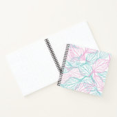 Beau Carnet motif feuille (Intérieur)