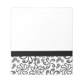 Beau Carnet noir et blanc (Devant)