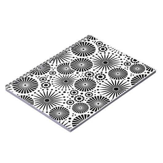 Beau Carnet noir et blanc (Côté gauche)