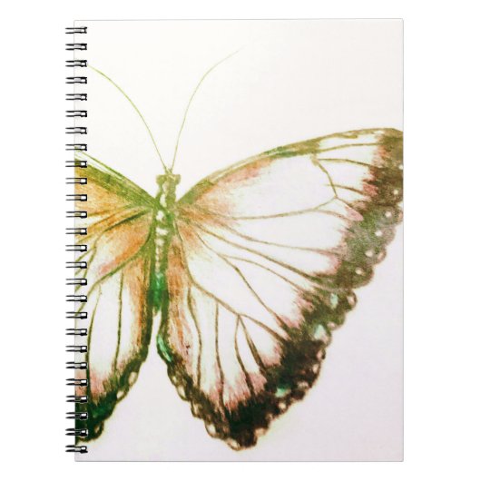 Beau Carnet papillon (Devant)