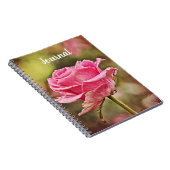 Beau Carnet Rose Art Journal (Côté Droit)