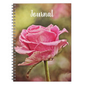 Beau Carnet Rose Art Journal (Devant)