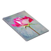Beau Carnet Rose Rose Art Journal (Côté Droit)