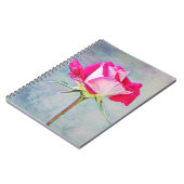 Beau Carnet Rose Rose Art Journal (Côté gauche)