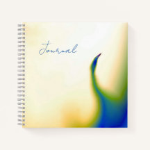 Beau Carnet spiral à impression de fleurs