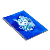 Beau carnet tiré par la main d'école de chat de 10 (Côté Droit)