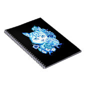 Beau carnet tiré par la main d'école de chat de 10 (Côté Droit)