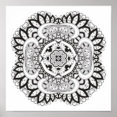 Beau Carré Déco Doodle 2 (Devant)