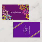 Beau Carte de visite (Devant / Derrière)