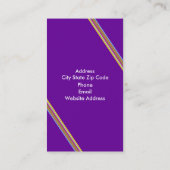 Beau Carte de visite (Dos)