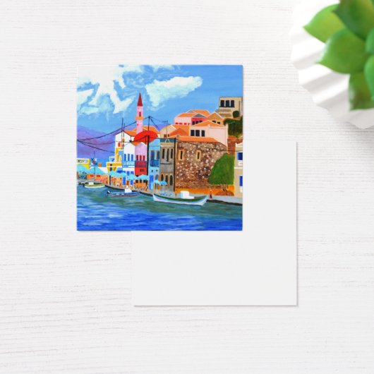 Beau carte de visite de Grèce (Bureau)