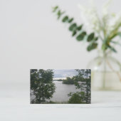 Beau carte de visite de lac (Debout devant)