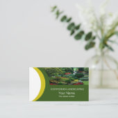 Beau Carte de visite de paysage photo (Debout devant)