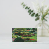 Beau Carte de visite de paysage photo (Debout devant)