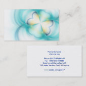 beau carte de visite d'élément arrière - plan (Devant / Derrière)