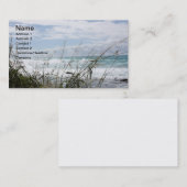 Beau Carte de visite Hawaiian Seascape (Devant / Derrière)